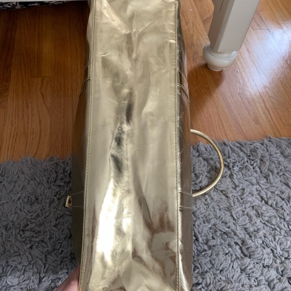 BCBGMAXAZRIA Gold Duffle Bag - Picture 8 of 8